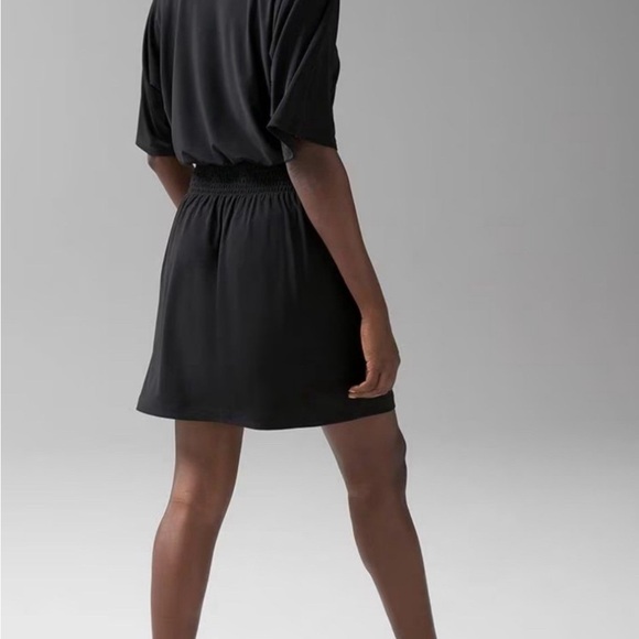 White House Black Market Kimono Sleeve Smocked Waist Dress Size Large - Picture 10 of 10